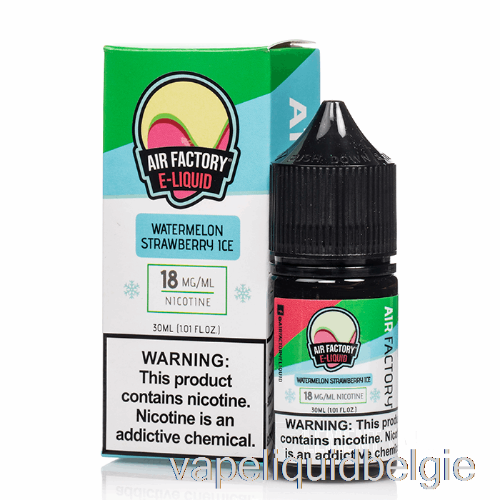 Vape België Watermeloen Aardbei-ijs - Luchtfabriekszouten - 30ml 18mg